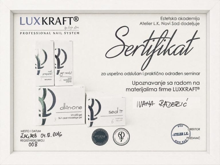 Luxkraft, 2016